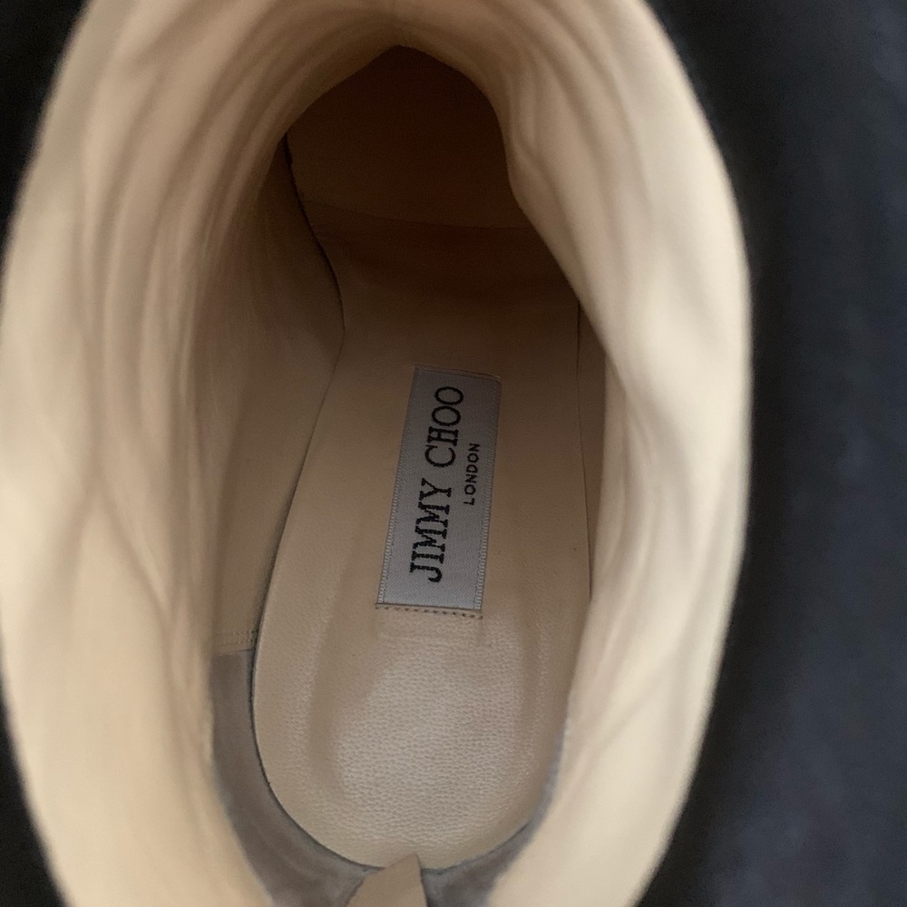 Jimmy Choo Leather Booties - Picture 8 of 15